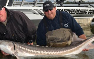 Fraser River Sturgeon fishing
