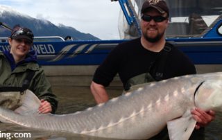 Sturgeon Fishing on the Fraser River