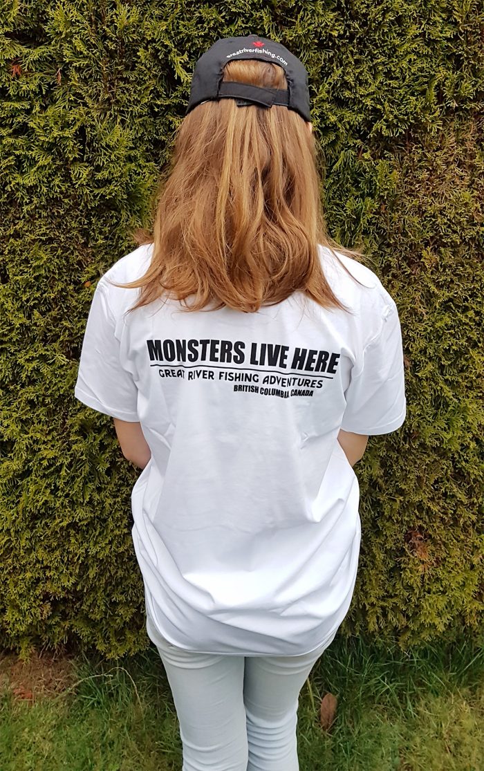 Great River Fishing T-shirt - White - Image 2